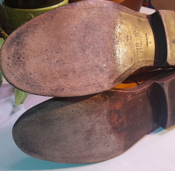 Mr. B's Gentlemen's Boutique for Aldo Men's EU 43 US 10 Tan Wingtip Ankle Boots - Picture 16 of 16